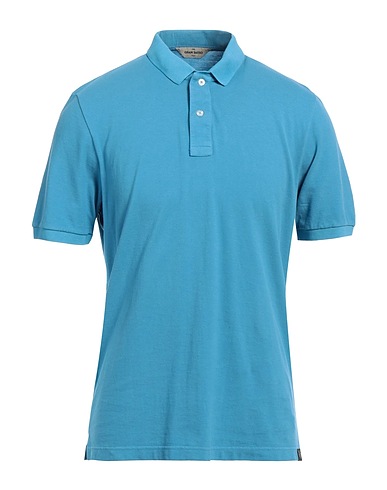 GRAN SASSO Polo shirt Azure 100% Cotton