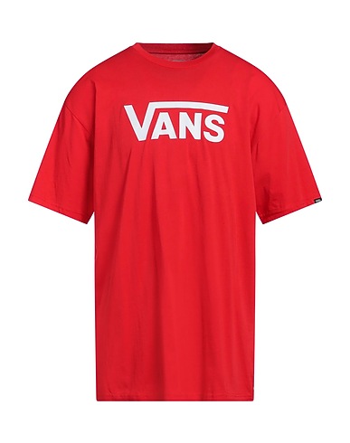 VANS ベーシックTシャツ レッド コットン 100%