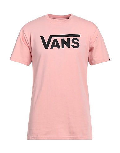 VANS ベーシックTシャツ ピンク コットン 100%