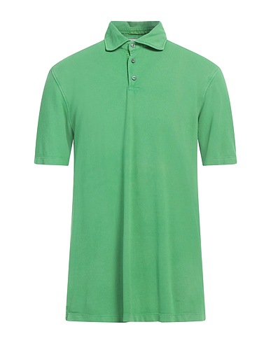 REYER Polo shirt Green 100% Cotton