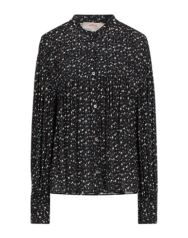JUCCA Floral shirts & blouses Black 100% Viscose