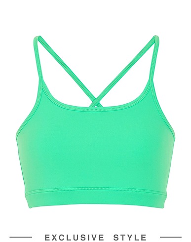 THE GIVING MOVEMENT x YOOX Top Green 80% Recycled polyester, 20% Recycled elastane