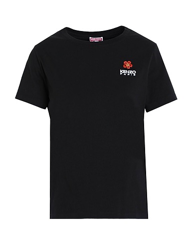 KENZO Basic T-shirt Black 100% Cotton