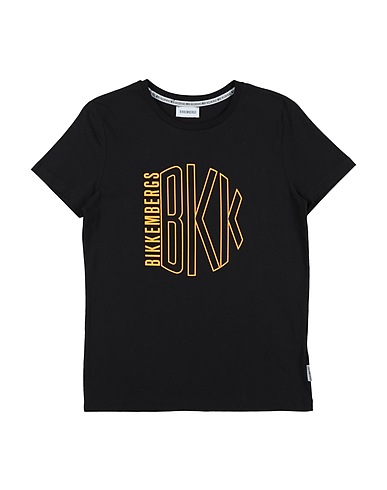 BIKKEMBERGS T-shirt Black 100% Cotton