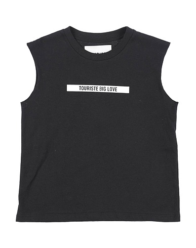 TOURISTE T-shirt Black 100% Organic cotton