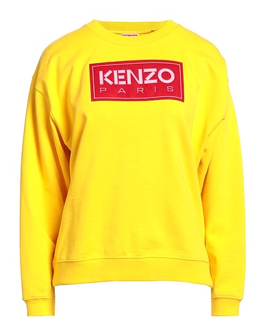 KENZO Sweatshirt Yellow 100% Cotton