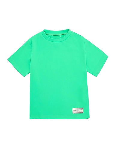 THE GIVING MOVEMENT x YOOX T-shirt Light green 80% Recycled polyester, 20% Recycled elastane