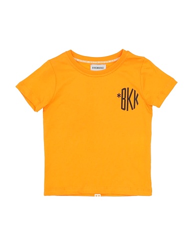 BIKKEMBERGS T-shirt Orange 100% Cotton