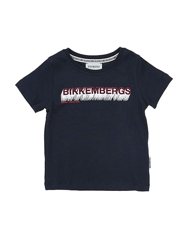 BIKKEMBERGS Ｔシャツ ミッドナイトブルー コットン 100%