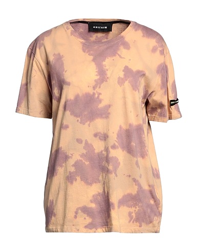 AHIRAIN T-shirt Camel 100% Cotton
