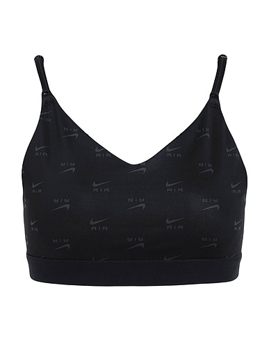 NIKE Crop top Nike Air Dri-FIT Indy Women's Light-Support Bra
 Nero 72% Poliestere, 28% Elastan