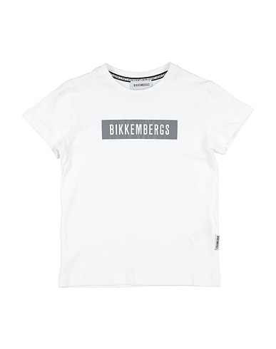 BIKKEMBERGS T-shirt White 100% Cotton