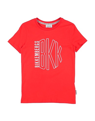BIKKEMBERGS T-shirt Red 100% Cotton