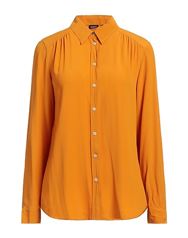 EMME by MARELLA Solid colour shirts & blouses Apricot 69% Acetate, 31% Silk