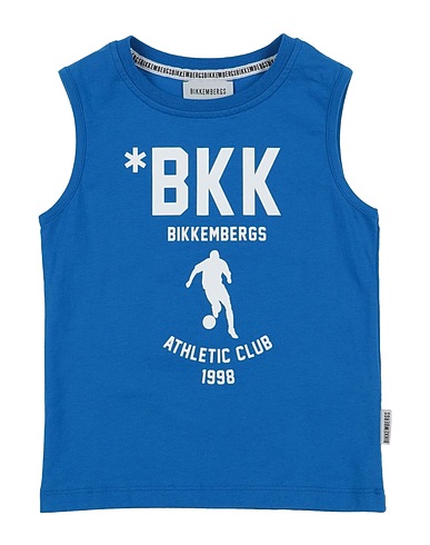 BIKKEMBERGS T-shirt Blue 100% Cotton