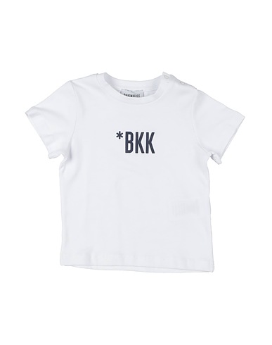 BIKKEMBERGS T-shirt White 95% Cotton, 5% Elastane