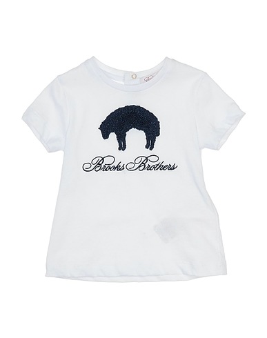 BROOKS BROTHERS T-shirt White 100% Cotton