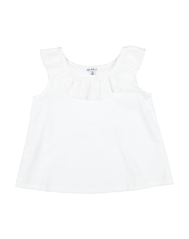 PICCOLA LUDO Top White 96% Cotton, 4% Elastane