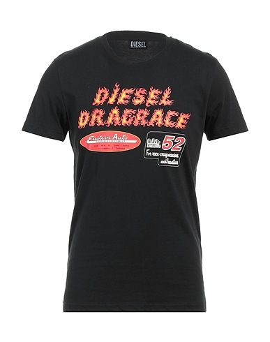 DIESEL T-shirt Black 100% Cotton