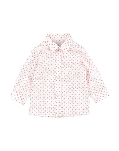CARLO PIGNATELLI Patterned shirt White 80% Cotton, 20% Polyester