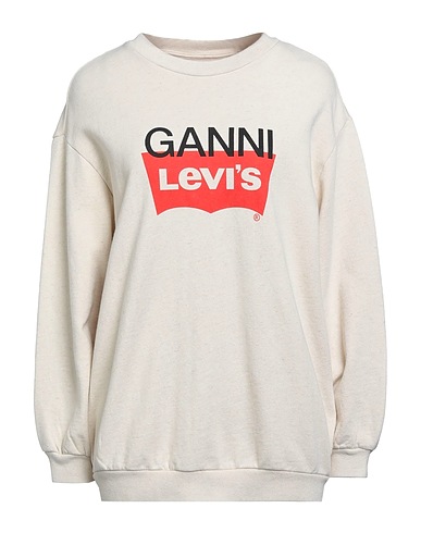 GANNI X LEVI'S | Beige Women‘s Sweatshirt | YOOX