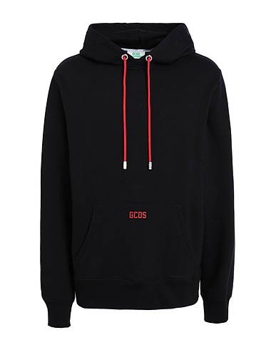 GCDS Hooded sweatshirt Black 100% Cotton