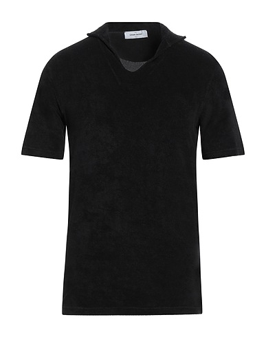 GRAN SASSO Polo Nero 100% Cotone