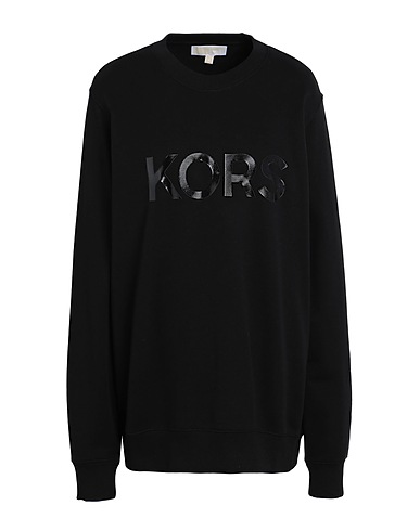 MICHAEL MICHAEL KORS Sweatshirt Black 100% Organic cotton