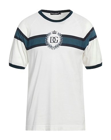 DOLCE&GABBANA T-Shirt Weiß 100% Baumwolle