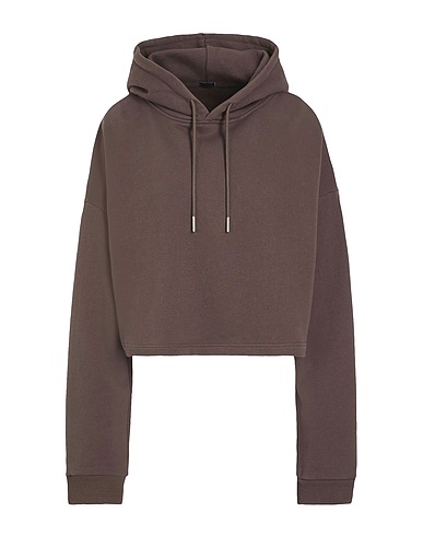 8 by YOOX スウェット LA HOODIE 鉛色 オーガニックコットン 100%
