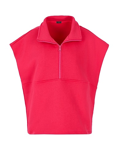 8 by YOOX Sweatshirt IL GILET Fuchsia 100% Organic cotton