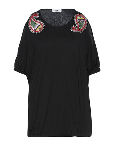 JIJIL T-shirt Black 100% Cotton