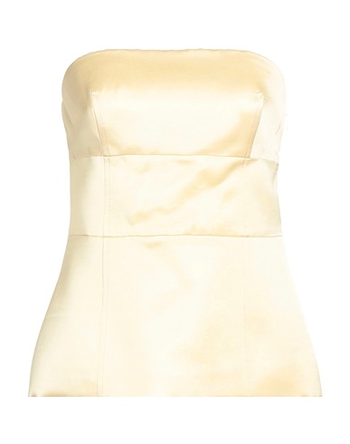 PUCCI Evening top Pastel yellow 100% Viscose