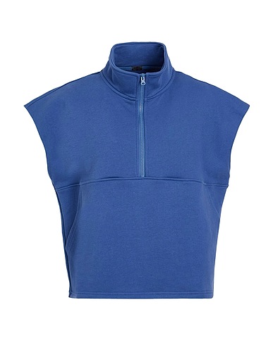 8 by YOOX Sweatshirt IL GILET Slate blue 100% Organic cotton