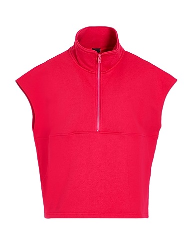 8 by YOOX Sweatshirt IL GILET Fuchsia 100% Organic cotton