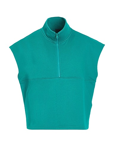8 by YOOX Толстовка IL GILET Изумрудный 100% Органический хлопок