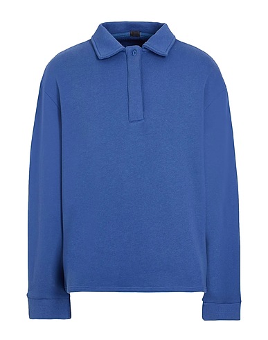 8 by YOOX Sweatshirt LA POLO Slate blue 100% Organic cotton