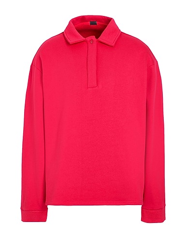 8 by YOOX Sweatshirt LA POLO Fuchsia 100% Organic cotton