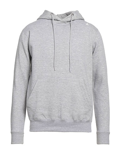 THE EDITOR Hooded track jacket  Grey 70% Cotton, 30% Polyester
