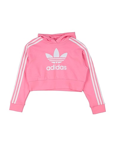 ADIDAS ORIGINALS Sweatshirt CROPPED HOODIE
 Pink 70% Cotton, 30% Recycled polyester