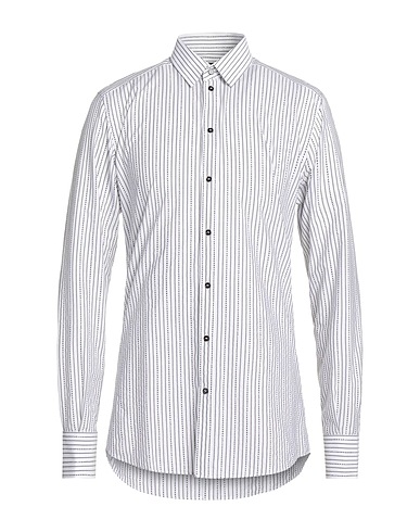 DOLCE&GABBANA Patterned shirt White 100% Cotton