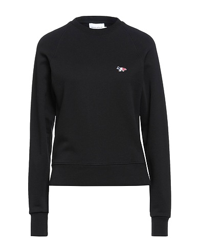 MAISON KITSUNÉ Sweatshirt Black 100% Cotton