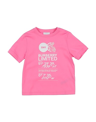 BURBERRY T-shirt Pink 100% Cotton