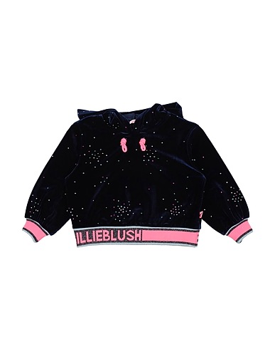 BILLIEBLUSH Hooded track jacket  Midnight blue 94% Polyester, 6% Elastane