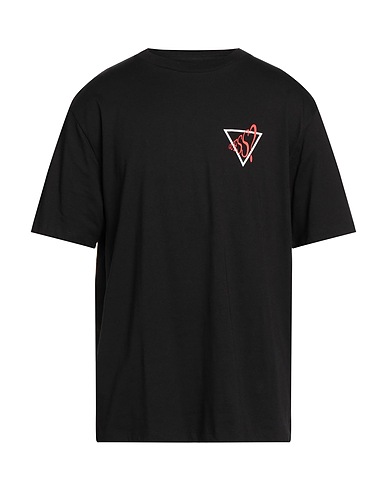 GUESS Basic T-Shirt Black 100% Cotton