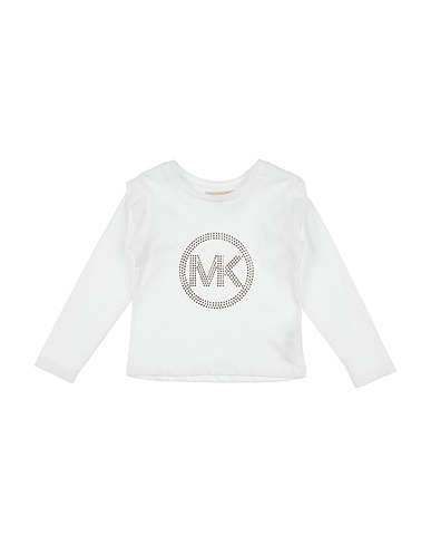 MICHAEL KORS KIDS T-shirt Ivory 100% Cotton