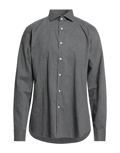 KOIKE Camicia a righe Piombo 100% Cotone