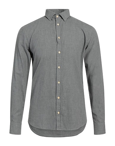 KOIKE Solid color shirt Grey 100% Cotton