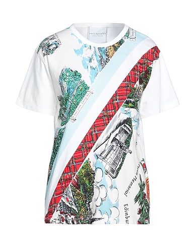 PHILOSOPHY di LORENZO SERAFINI T-shirt White 100% Cotton