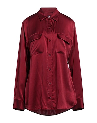 EQUIPMENT Silk shirts & blouses Burgundy 100% Silk